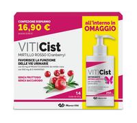 Viticist Promo Speciale Integratore 14 bustine In omaggio Detergente intimo