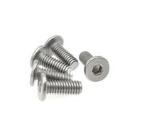 Viti CM piatte grandi a testa esagonale ultrasottile in io puro da 50 pezzi(M4X25-50PCS)