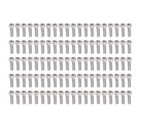 Viti con tappo a testa esagonale M4 viti esagonali per le viti in acciaio zincato kit 100 pezzi di fissaggio industriale m4x0,7 mm per le parti della macchina elaborazione di (2800-0004-0014)