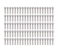 Viti con tappo a testa esagonale M4 viti esagonali per le viti in acciaio zincato kit 100 pezzi di fissaggio industriale m4x0,7 mm per le parti della macchina elaborazione di (2800-0004-0018)