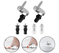Viti copri wc materiale alta qualit rondelle plastica fili ottone massiccio