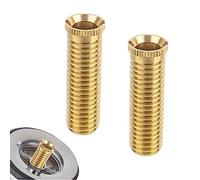 Viti del Cestello del Lavello 2 Pezzi 30 mm Rame Vite Cava, Vite da Piletta per Della Valvola Di Scarico Da 1,5 "e 3,5", Vite a Spina per Filtro da Cucina Rubinetti (M12)