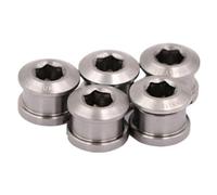 Viti del vassoio Pride Racing Vortex - Titanium large kit Grigio