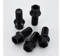 viti delle ruote Compatibile con A6L A4L A5 A6 A7 A8 5PC Bulloni per mozzo ruota Vite M14*1.5 Elementi di fissaggio in lega Accessori per auto