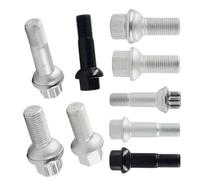 Viti delle ruote Compatibile Con Benz Per E550 2007-2012 E320 2006-2009 E350 2006-2012 Bulloni Capocorda Ruota In Acciaio Inossidabile 0009904907