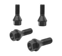 viti delle ruote Compatibile con BMW E30 E36 E46 E60 E90 4 pezzi bulloni ruota auto dadi ruota in lega elementi di fissaggio accessori auto OE 36136781150