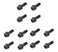 viti delle ruote Compatibile Con BMW E90 E91 E92 E93 Serie 3 12 Pezzi Bulloni Ruota Dadi Ruota Auto Bulloni Ruota In Lega Elementi Di Fissaggio OE 36136781150