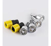 viti delle ruote Compatibile Con Fiat Per Palio 1996-2017 Dadi Bloccaggio Delle Ruote Per Auto 4 + 2 M12 * 1.25 Bulloni Con Capocorda Bloccaggio Delle Ruote Gambo Da 28 Mm