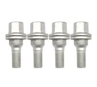 Viti delle ruote Compatibile Con Peugeot Per 508 SW 2010 2011 2012 2013 2014-2018 Per 407 2004-2010 Per 207 SW 2007-2013 4x Dadi Delle Ruote Bulloni 17 Mm Esagonali