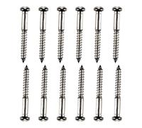 Viti dentellate per corde per chitarra ad alta precisione in acciaio inossidabile per migliorare la stabilità di accordatura Accessori per chitarra di grado professionale