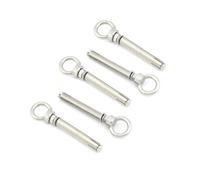 Viti di espansione con occhiello di sollevamento M6 M8, confezione da 5 tasselli for calcestruzzo in acciaio inossidabile 304 con manicotto for fissaggio a parete for impieghi gravosi(M8X70MM)