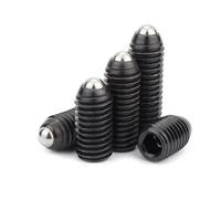 Viti di fissaggio a punta sferica, Assortimento di lunghezza 6-40mm con vite fermo a sfera esagono incassato in acciaio grado 12.9 M3-M8(20pcs M3x6mm)