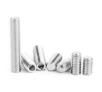 Viti di fissaggio esagonali, viti con esagono incassato, senza testa a piatta, M2-M12 in acciaio inossidabile, ampiamente utilizzate(8mm,M5 30pcs)