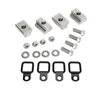 Viti di fissaggio Kit dadi Binario per pianale in acciaio inossidabile ad alta resistenza Dadi con scanalatura a T Ancore Anelli a D Bulloni a testa esagonale per camion SUV