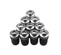 Viti Di Fissaggio Per Parabrezza Bici - Kit Di Fissaggio Bulloni M5, Set Di Hardware Per Parabrezza | Set Di Di Fissaggios Durevoli, Kit Di Bulloni Di Ricambio M5 Per La Riparazione Di Manute