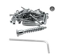 Viti di Montaggio Diretto Mobili IKEA Diametro a Scelta 8/7/5mm+ La Chiave Brugo