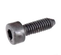 Viti di montaggio per ponte tremolo in acciaio inox, 12 pezzi, per Fender Style e sistemi tremolo compatibili (nero)