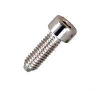 Viti di montaggio per ponte tremolo in acciaio inox, 12 pezzi, per Fender Style e sistemi tremolo compatibili (argento)