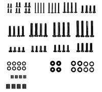 Viti di montaggio universali per TV, 84 pezzi, kit hardware M4 M5 M6 M8, di installazione completi per casa, ufficio, hotel, dormitorio, appartamento, kit di montaggio sicuro per TV LED LCD