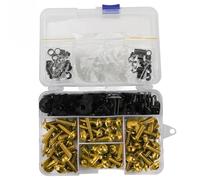 Viti Di Parabrezza Kit Di Bulloni Per Carenatura Moto Per Ducati Multistrada 1200 1200S Pikes Peak/Sport/Touring 2012-2025 Set Dadi E Fissaggio Rondella Dado(Oro)