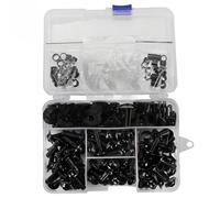 Viti Di Parabrezza Kit Di Bulloni Per Carenatura Moto Per Ducati Multistrada 1200 1200S Pikes Peak/Sport/Touring 2012-2025 Set Dadi E Fissaggio Rondella Dado(Nero)
