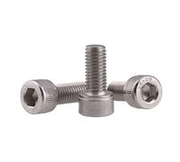 Viti di presa lunghe, 10 PZ DIN912 M6 304 A2-70 In Acciaio Inox Bulloni a Testa Esagonale con Esagono Incassato(14mm)