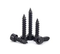 Viti di presa lunghe, 10 pz M5 M6 Lunghezza 16-60mm Esagonale A Esagono Incassato Testa Vite Autofilettante In Acciaio(60mm,M6-10Pcs)