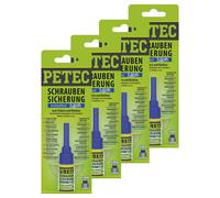 Viti di Sicurezza Viti Sicura Mittelfest Blu PETEC 91005 4 X 5 G