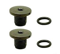 Viti di spurgo idrauliche per freni e O-Ring per R7020 R8020 per R9120 per R9170 Set di bulloni freno compatibili per una vestibilità precisa (nero)