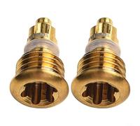 Viti di spurgo per leva del freno della bicicletta, confezione da 2, con anello ad O, per MT2, MT4, MT5, MT7, MT8, in lega, adatte per lo spurgo e la regolazione del liquido dei freni (colore oro)