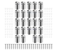 Viti di supporto in acciaio inossidabile | 60/80/100 pezzi 19x30 mm Scenario di utilizzo: montaggio di insegne a parete in vetro acrilico, arte, elettronica(100pcs)