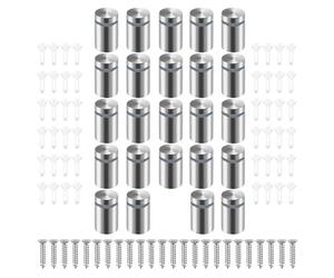 Viti di supporto in acciaio inossidabile | 60/80/100 pezzi 19x30 mm Scenario di utilizzo: montaggio di insegne a parete in vetro acrilico, arte, elettronica(100pcs)