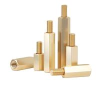 Viti distanziatrici, Brass Hex Standoff Spacers For Motherboard Male To Female M2-M6 5-80mm Assortment(12mm(10Pcs))