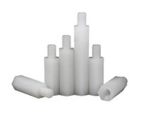 Viti distanziatrici, Nylon Male To Female Hex Spacing Standoff Screws Pack Of 10 Multiple Sizes White Black(White,12MM-M6(HEAD 8MM) 10PCS)