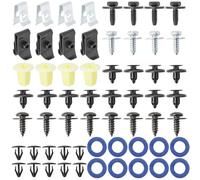 Viti e accessori Per Toyota Per Echo 2000-2005 Per Highlander 2014-2018 2017 2016 50/60pc Auto Motore Sotto La Copertura Del Corpo Pinze Paraurti Viti Rivetto Parafango Trim(60PCS)