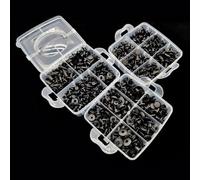 Viti e accessori Set Di Clip Fissaggio In Plastica Per Auto Da 620 Pezzi Con Scatola Mista Kit Per Pannello Rivestimento Della Porta Del Rivetto Perno Corpo Misto