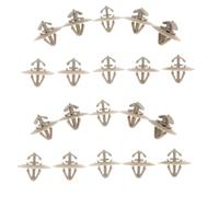 Viti e clip di ricambio 20 Pz Modanatura Laterale Protezione Inferiore Di Plastica Fissaggio Pinze Fermo Paraurti Parafango Auto Door Trim Per Vauxhall Per Vivaro