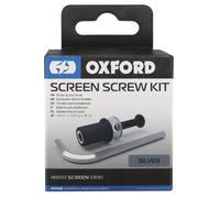 Viti E Raccordi Per Schermo Moto Oxford 8 Pezzi - Argento