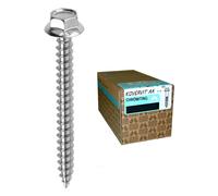 200x Vite Mordente Kovervit Chromiting&Reg; Mustad Per Legno Testa Con Chiave