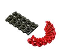 Viti Elementi Fissaggio Compatibile Con CBR1000RR Per CBR954RR Per CB250 10 Pezzi Da 6 Mm Bulloni Per Carenatura Carrozzeria Moto Spire Per Clip Di Fissaggio Rapido Bulloni E Dadi