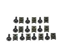Viti Elementi Fissaggio Compatibile Con Per Z250 Per Z800 Per Z1000 10 Pezzi Da 6 Mm Bulloni Per Carenatura Carrozzeria Moto Clip Di Fissaggio Spire Bulloni E Dadi