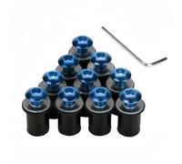 Viti Elementi Fissaggio Compatibile Con Per ZX6R Per ZX7R Per ZX10R Kit Di Combinazione Bulloni Per Moto Decorazione Bulloni Di Collegamento A Vite Kit Bulloni Per Moto