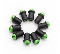 Viti elementi fissaggio Kit Bulloni Parabrezza Per Moto Per Suzuki GSF1200 TL1000 GS500 GN125 DR650, Bulloni, Dadi, Viti E Elementi Di Fissaggio Moto Carenatura Cowl Bullone(Verde)