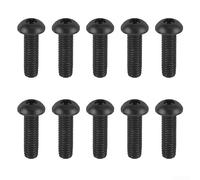 Viti esagonali a testa cilindrica M3 in lega di alluminio, 681012 mm, trattabili termicamente con resistenza all'usura (10 mm nero)