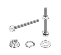 Viti esagonali M5x50mm con rondelle piane e dentate, per Phillips, 20pz