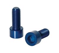 Viti esagonali per portacartucce in alluminio XLC bc-x02 5x17 mm Blu