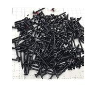 Viti filettate, accessori, chiodi a testa piatta, decorazione a spirale in legno plus plus, 100 pezzi-3.5 40 millimetri *
