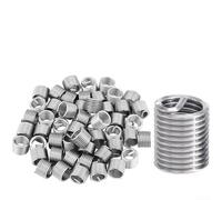 Viti filettate in acciaio inox M6 1 2D, 50 pezzi per una resistenza affidabile del collegamento in varie applicazioni