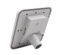 Viti filettate Parti del Coperchio del Portello Caravan Accessori con Serratura Presa d'Acqua Quadrata Universale con Chiavi Piatto di riempimento del rimorchio for Camper per Camper