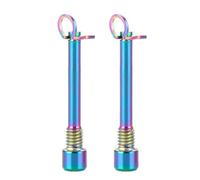 Viti Freno a Disco Biciclette - Bulloni di Montaggio per Pinza Resistenti, Hardware del Freno in Lega | Pinni per Freni a Disco di precisione, bulloni del'asse Pinza per cicli Forti, Accessory per pa